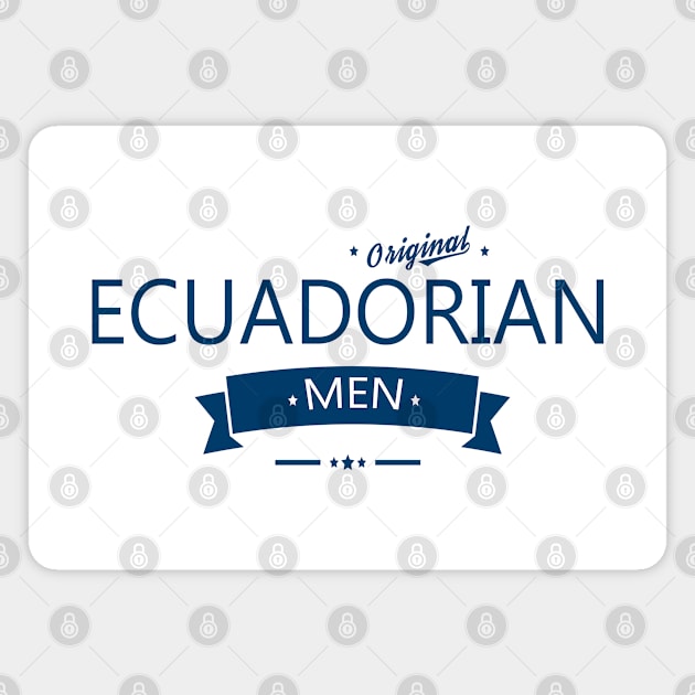 Ecuadorian Men Magnet by leeloolook